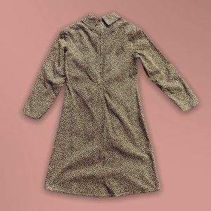 Vintage Cheetah Print Dress